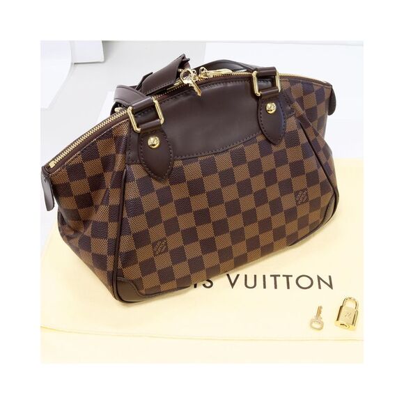 Pre Loved Louis Vuitton Damier Canvas Verona PM Handbag in Pristine Condition - Picture 3 of 6